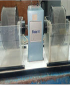 جهاز اختبار مقاومة الصخر الضعيف للتفكك  (Slake durability testing machine) تحديد مقاومة الصخر الضعيف للتفكك طبقا للمواصفة ASTM D4644  